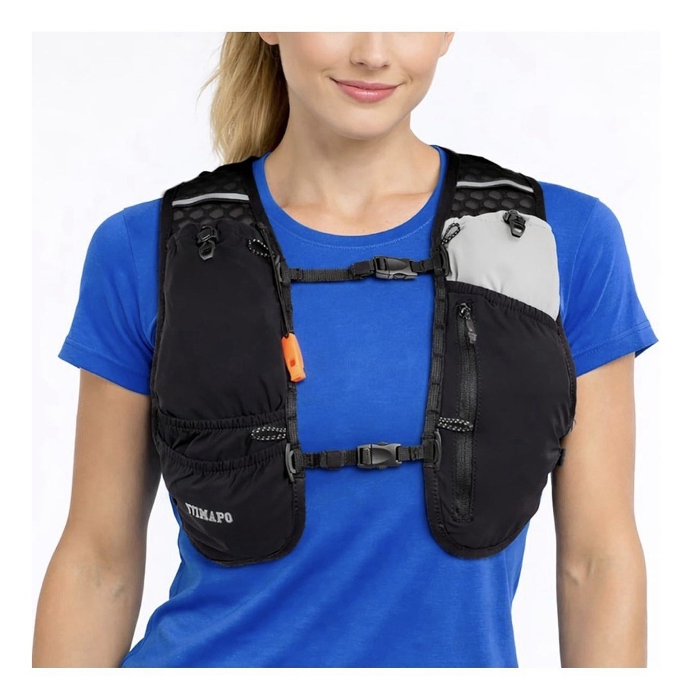 Running Hydration Vest Backpack Marathon Race Hiking Cycling Water Pack - Picture 3 of 9